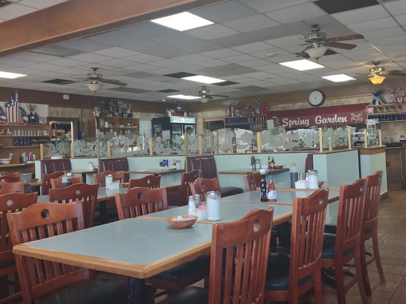 Spring Garden Family Restaurant interior